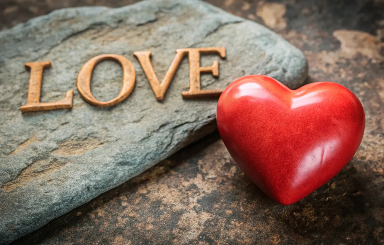 Photo wallpaper love, holiday, heart, hearts, Valentine's day, AI art, neural network