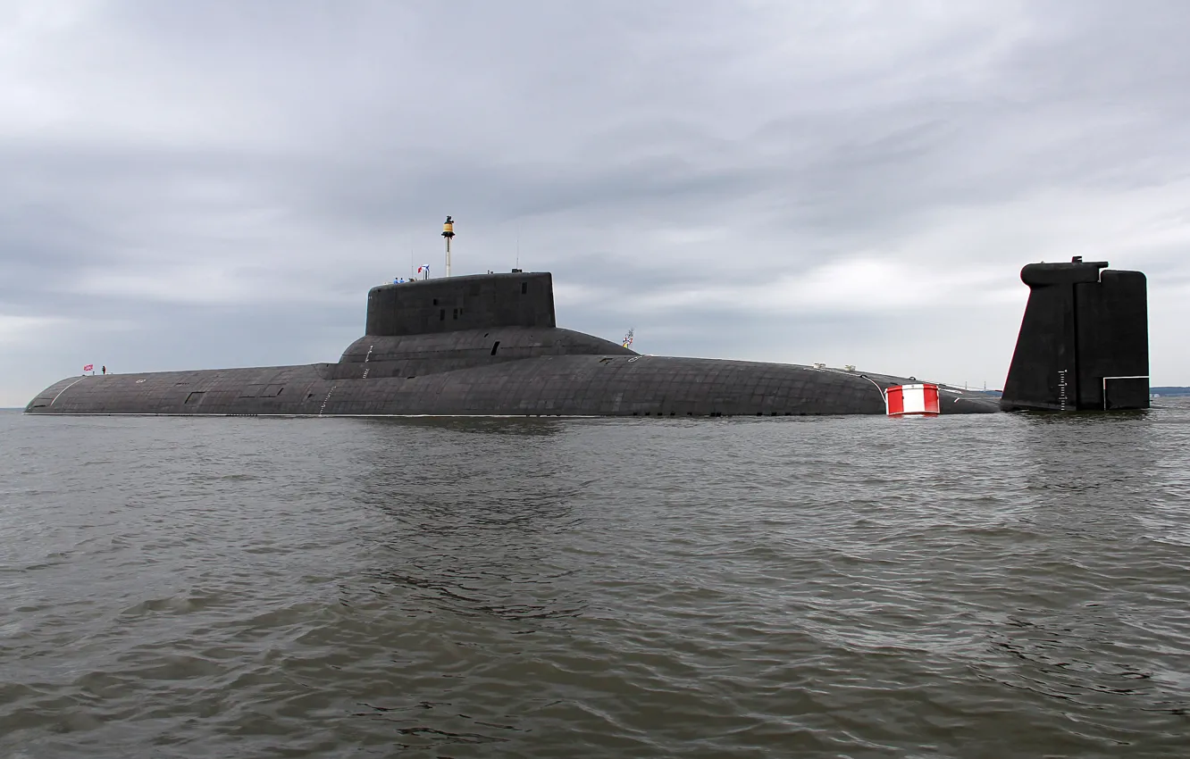 Photo wallpaper submarine, Dmitry Donskoy, type "shark", Submarine
