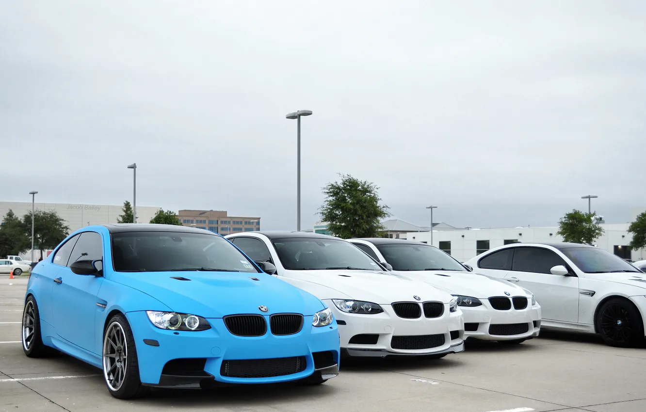 Wallpaper blue, bmw, BMW, white, blue, matte, Mat for mobile and ...