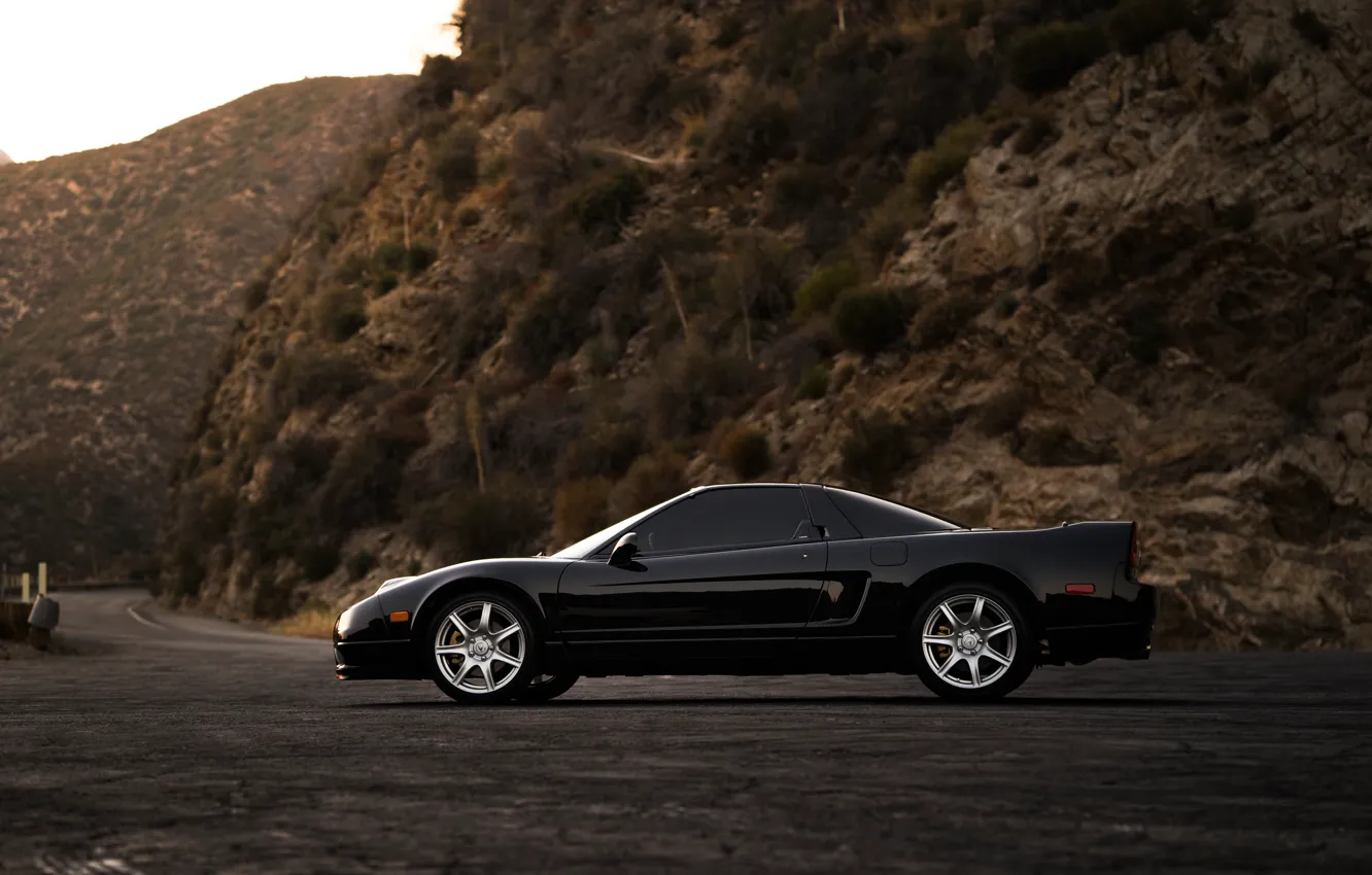 Photo wallpaper Acura, NSX, side view, Acura NSX-T