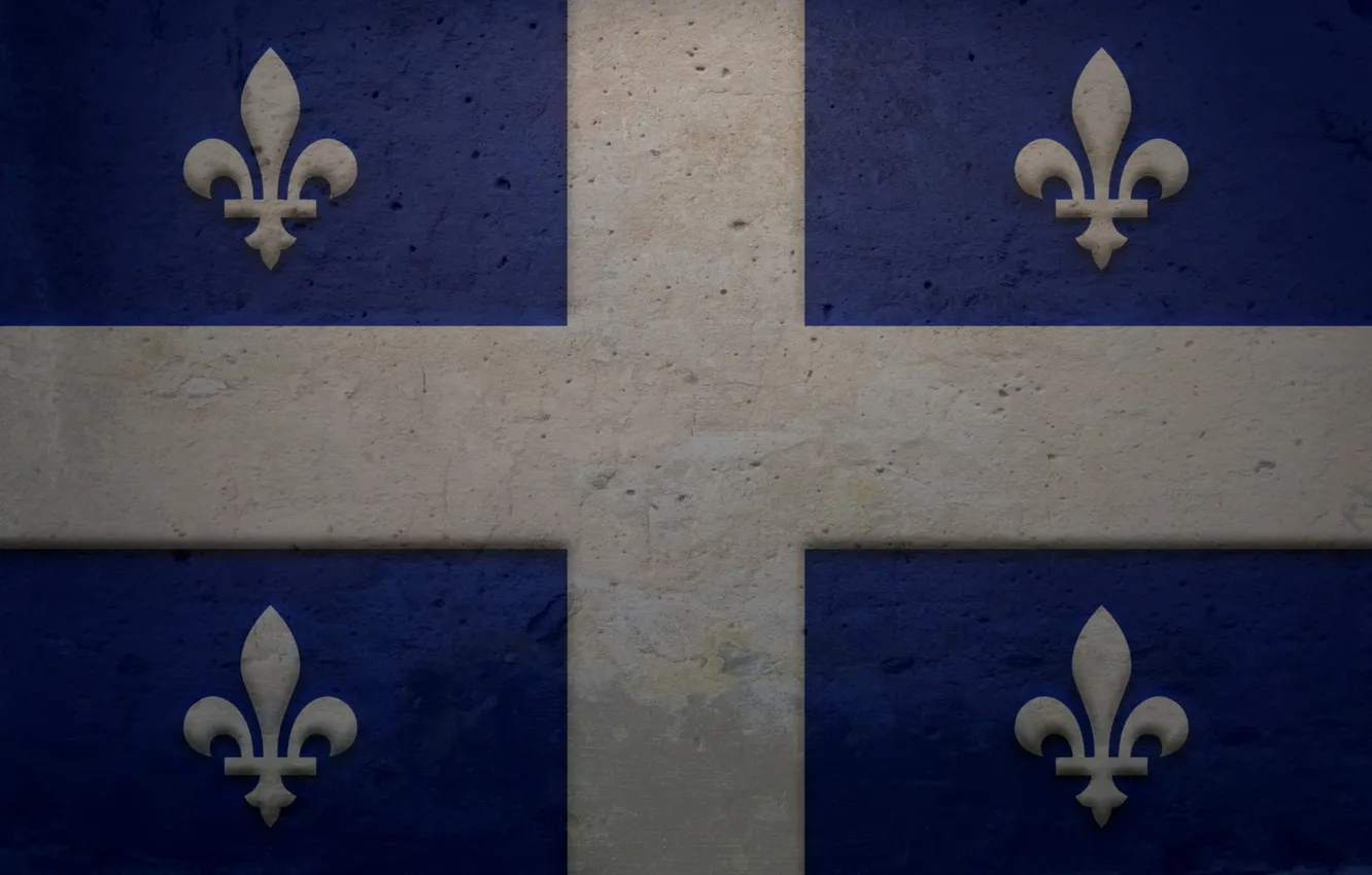 Photo wallpaper flowers, Lily, flag, Canada, QC