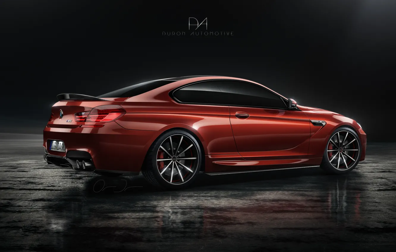 Photo wallpaper tuning, BMW, coupe, red, tuning, rechange, bmw m6, Duron Automotive