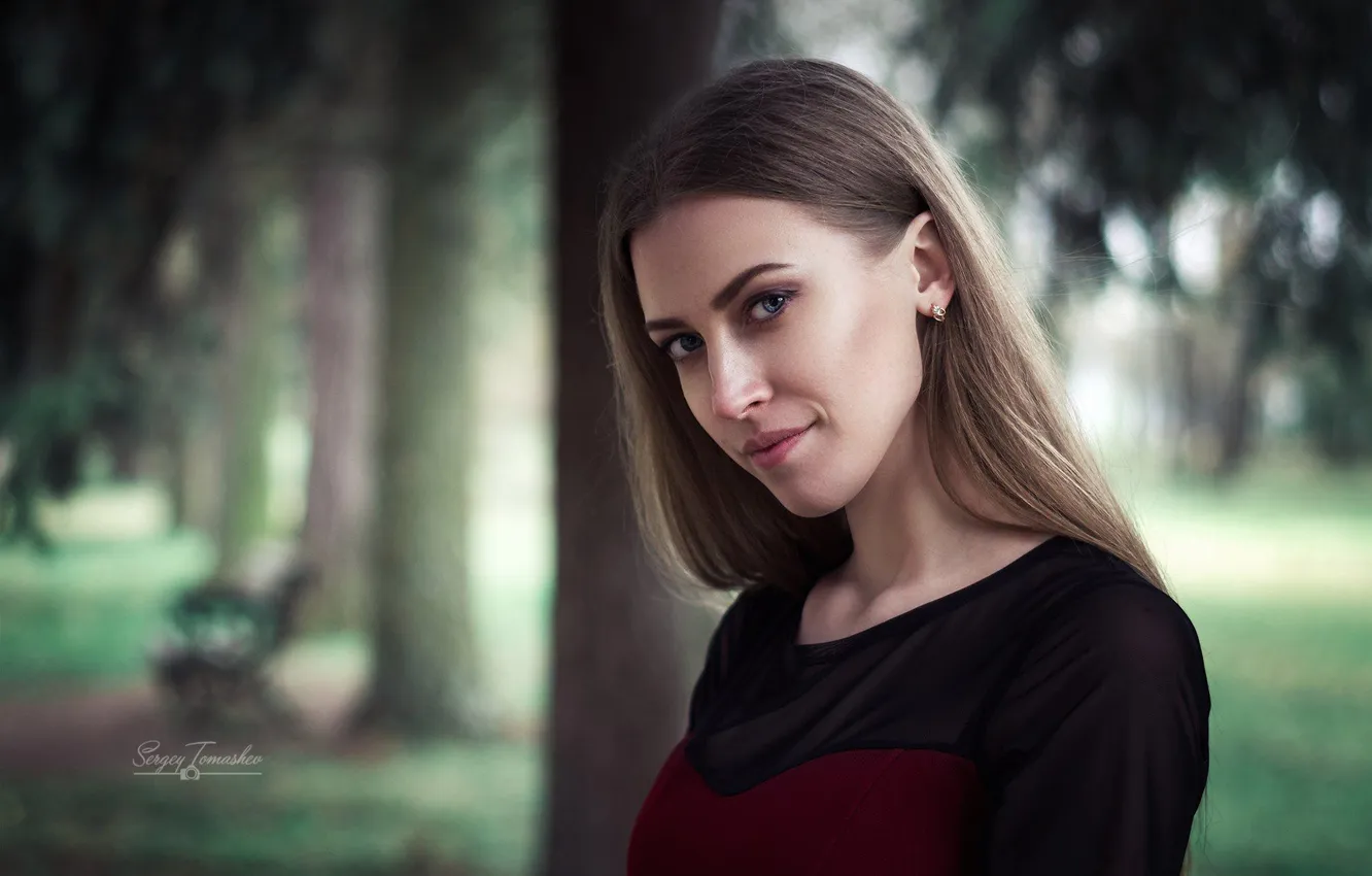 Photo wallpaper look, portrait, Valentine, Sergei Timashev