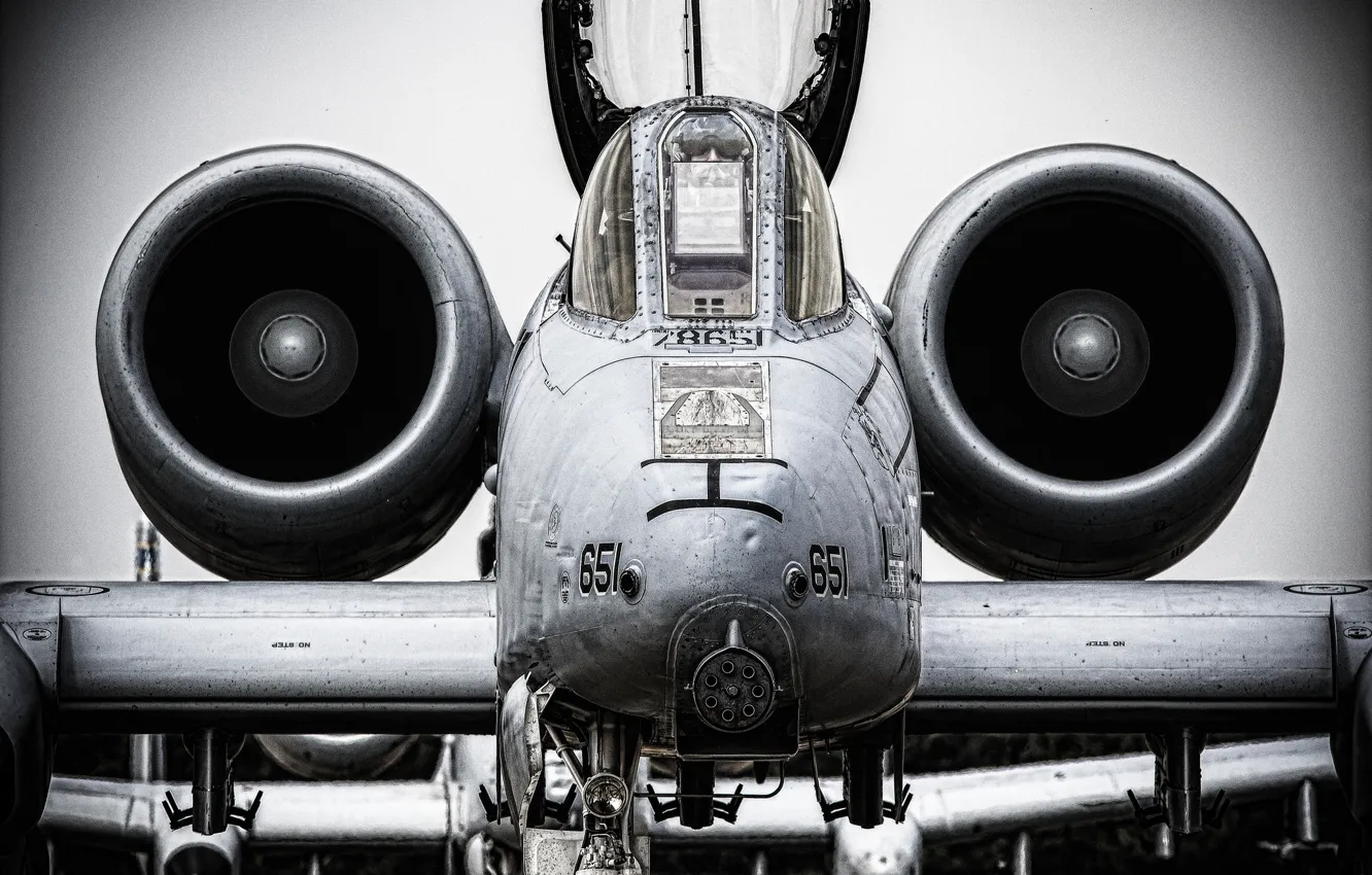 Photo wallpaper attack, Thunderbolt II, The thunderbolt II, A-10C