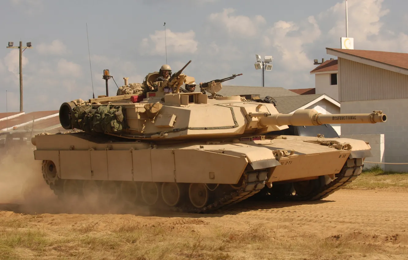 Photo wallpaper tank, American, armor, Abrams, Abrams