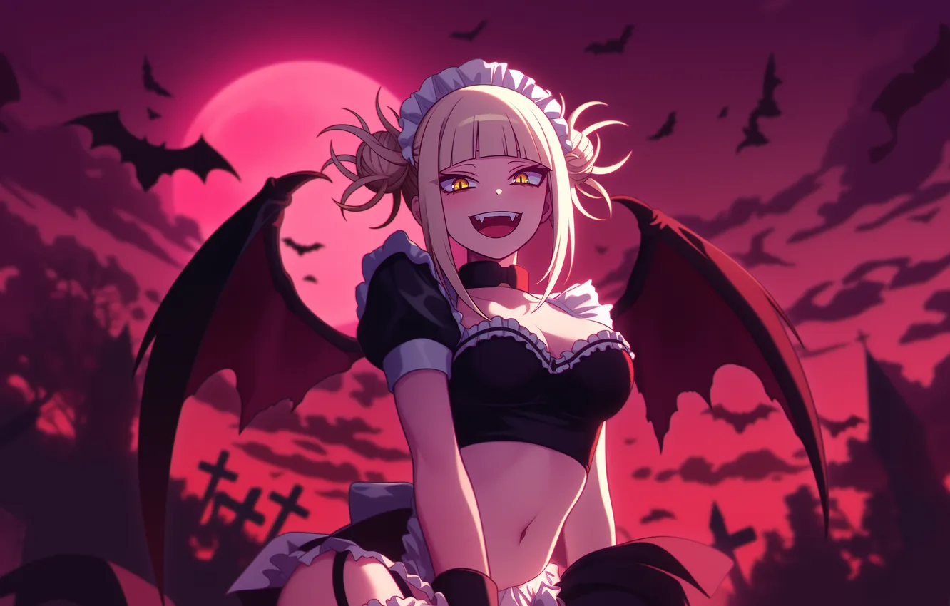 Photo wallpaper anime, art, wallpaper, the maid, apron, housewife, apron, Housewife