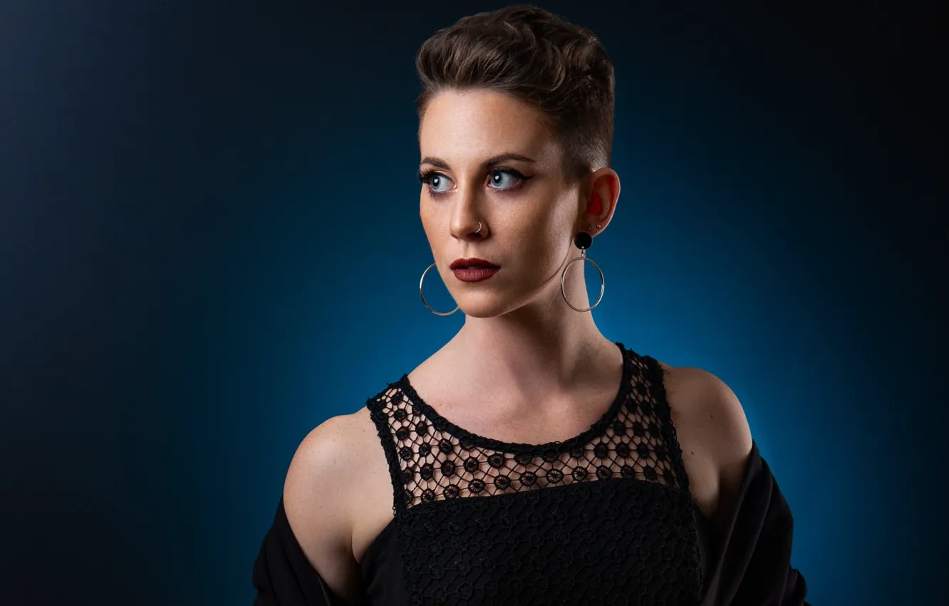 Photo wallpaper look, girl, portrait