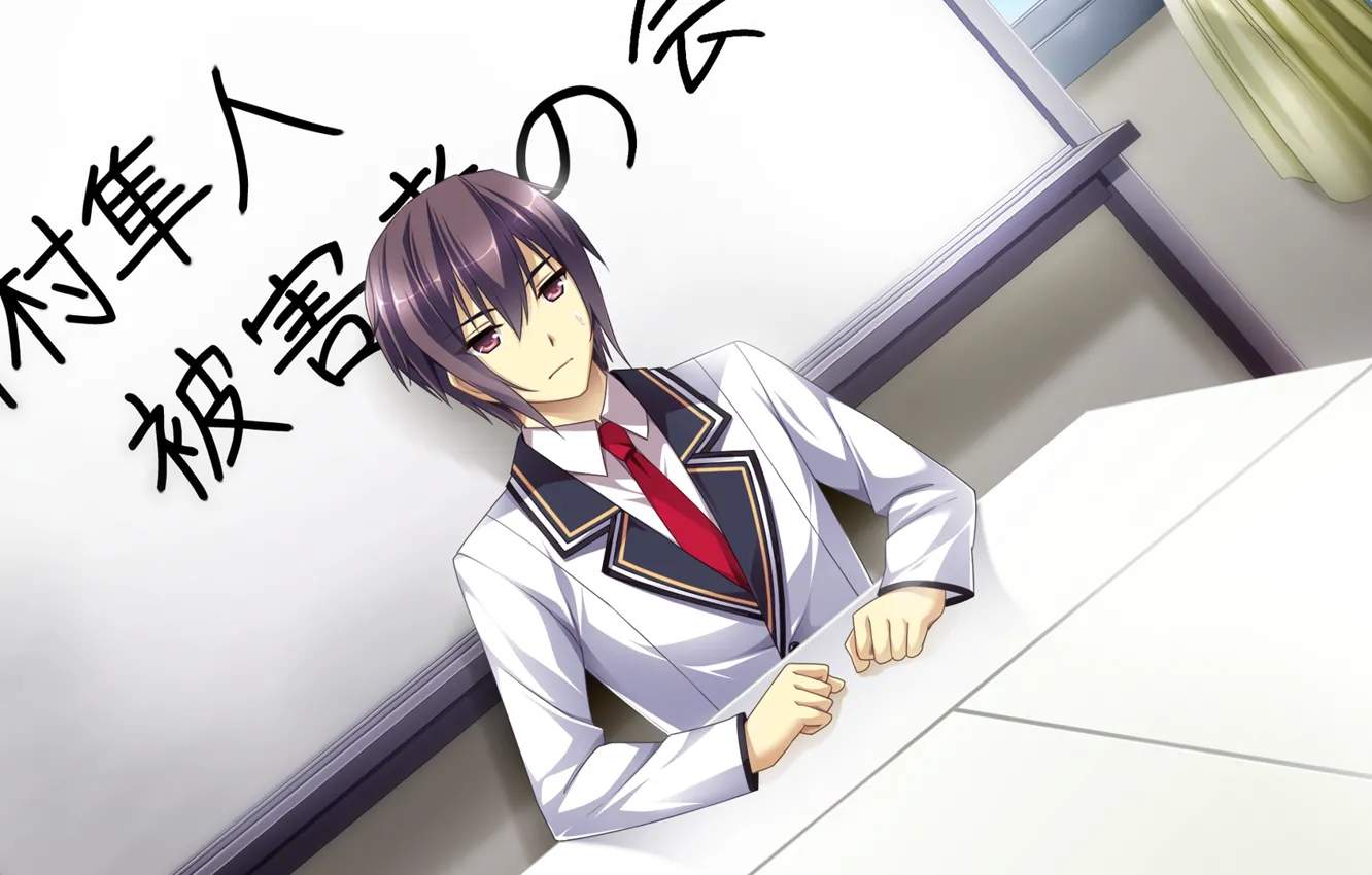 Photo wallpaper the game, anime, art, guy, Mote Sugite Shuraba na Ore