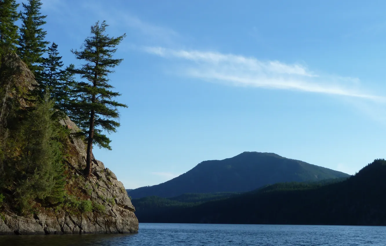 Photo wallpaper Canada, British Columbia, lake, B.C., Moyie Lake
