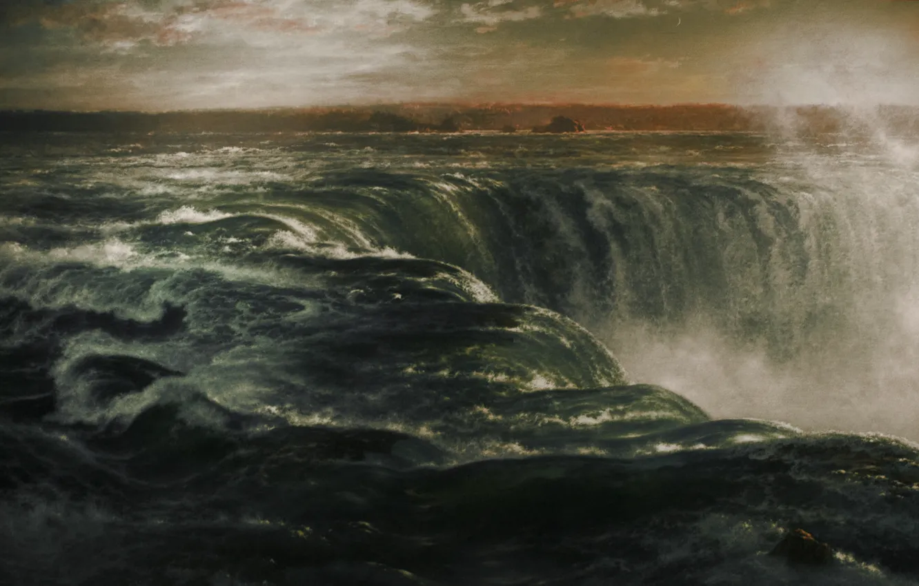 Photo wallpaper water, squirt, stream, picture, Niagara falls
