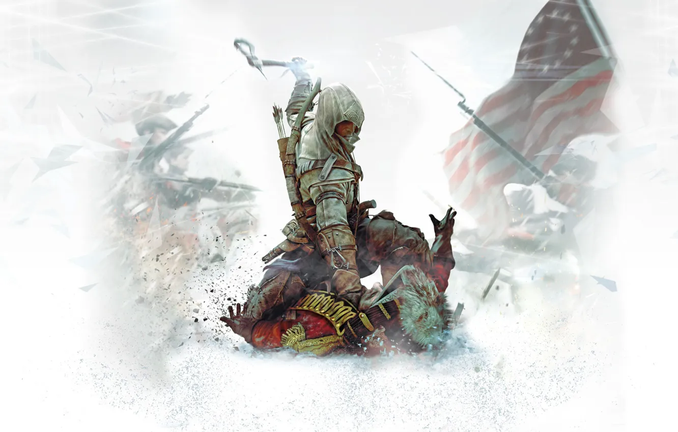 Photo wallpaper killer, Ubisoft, assassin, assassins creed, Desmond, Assassin's Creed III, Radunhageydu, Connor
