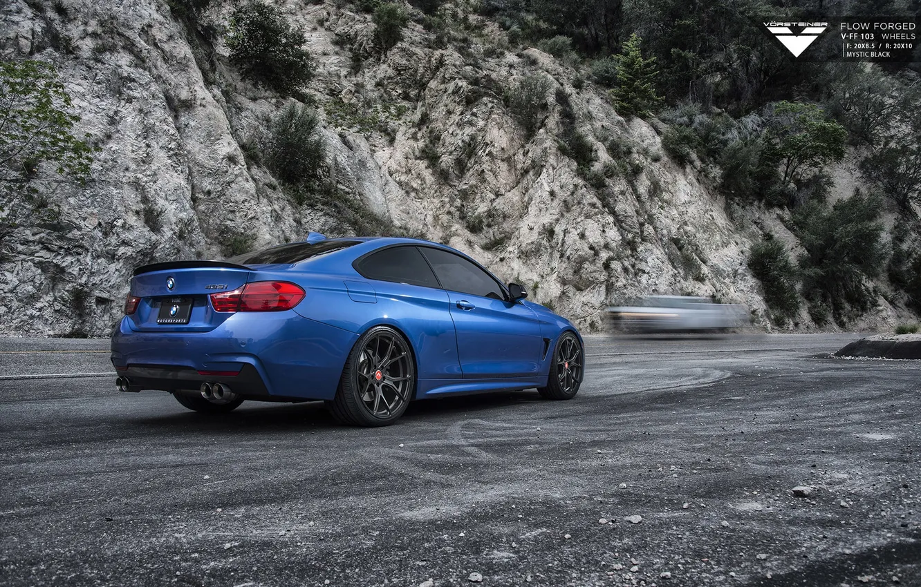 Photo wallpaper bmw, BMW, coupe, vorsteiner, 2015, f32, 4-series