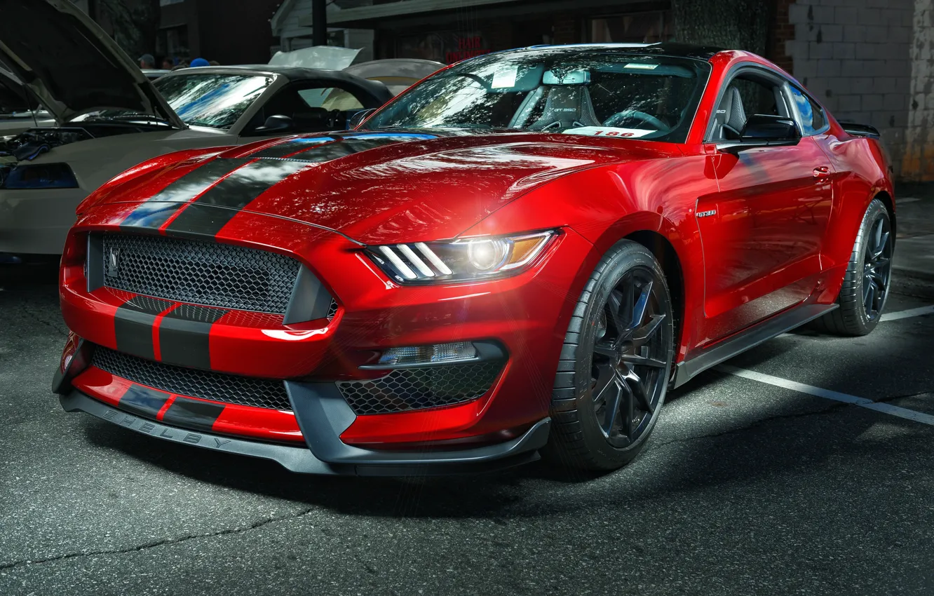 Photo wallpaper Mustang, Ford, Shelby, GT350