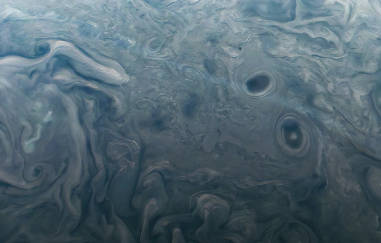 Photo wallpaper space, Jupiter, Solar system, the surface of the planet, Juno, Jupiter, Juno, Kevin M. Gill