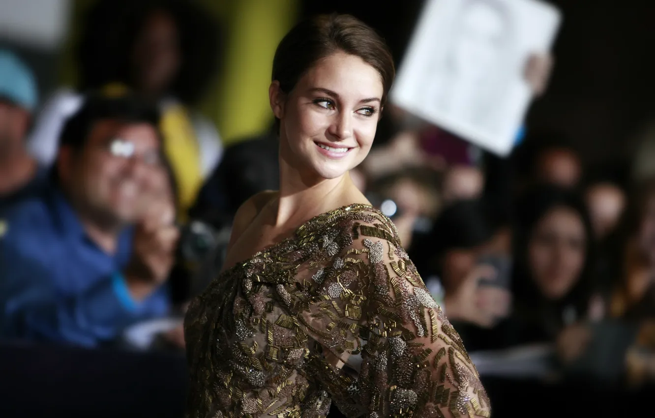 Photo wallpaper girl, fashion, dress, style, smile, short hair, beauty, hair