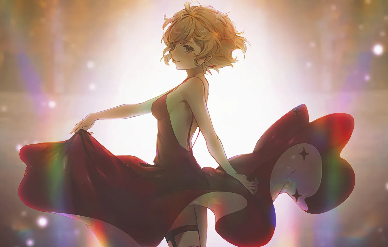 Photo wallpaper anime, doll, kotoko, iwanaga, inspectre