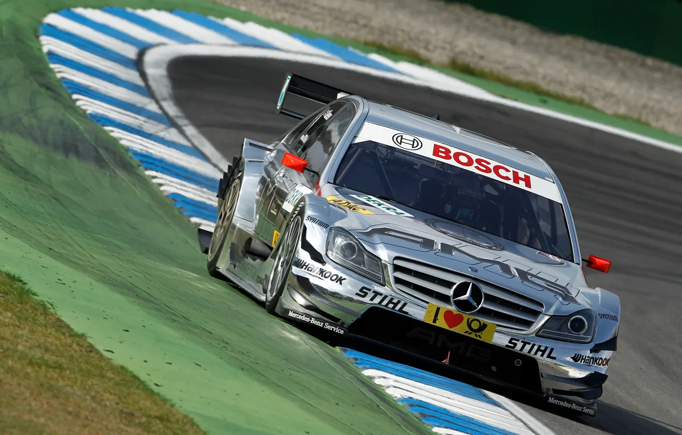 Photo wallpaper Mercedes, Benz, AMG, DTM