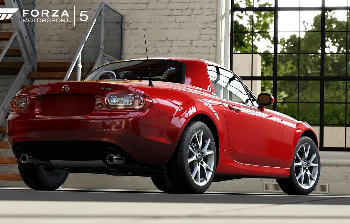 Photo wallpaper 2013, Forza Motorsport 5, Xbox One, Mazda MX 5 Miata