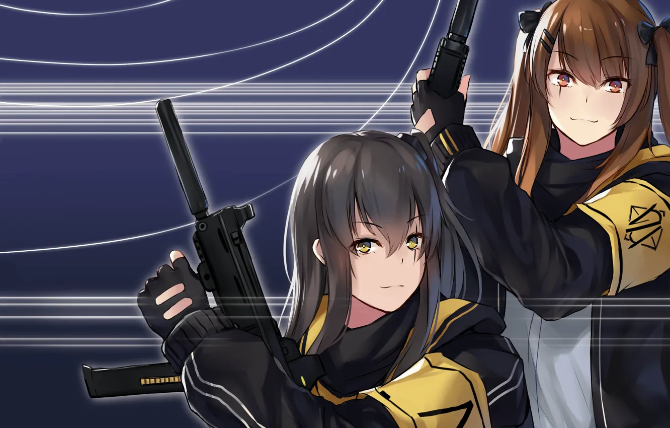 Photo wallpaper girl, anime, art, Girls Frontline