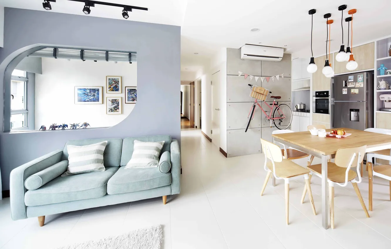 Photo wallpaper design, style, interior, luxury apartments
