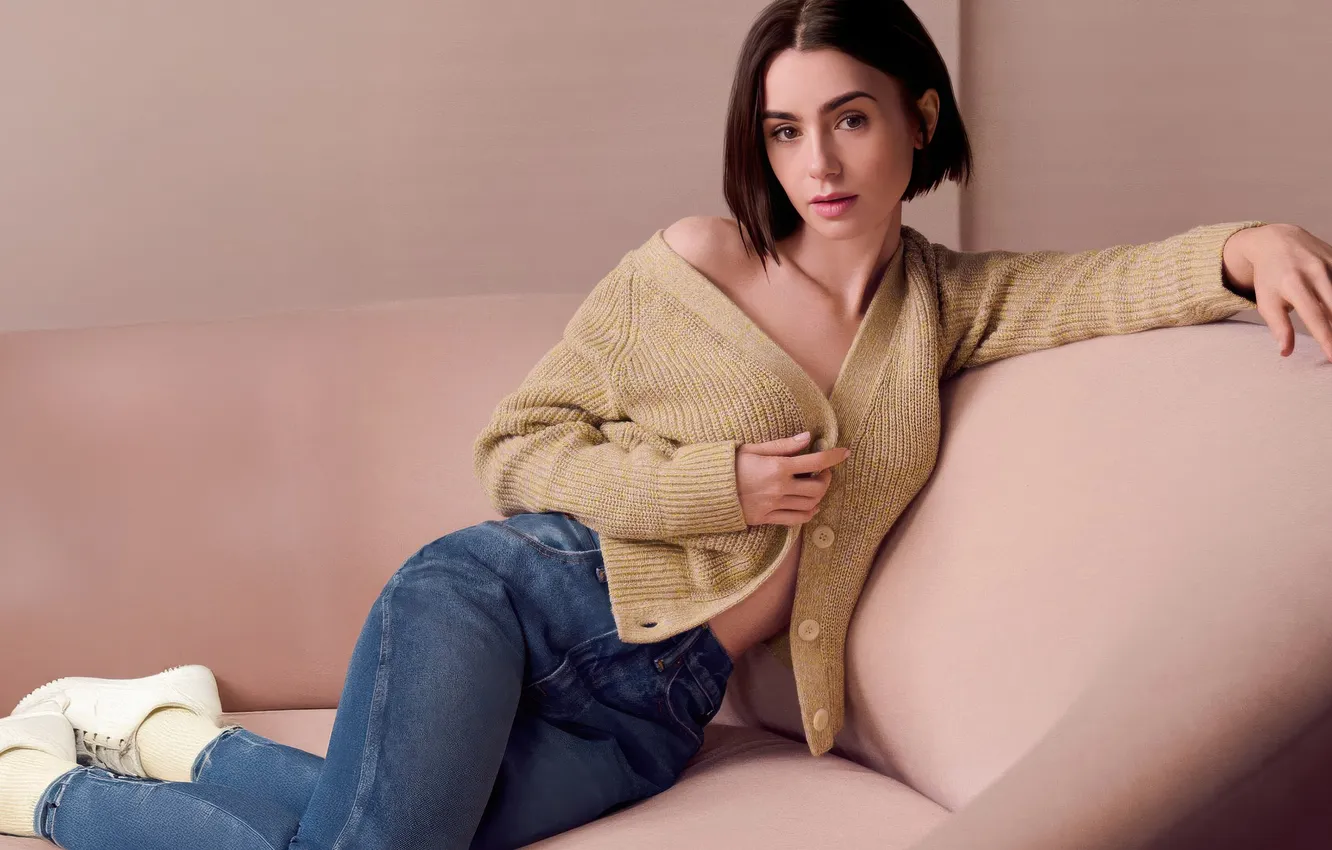 Photo wallpaper lily, Calvin Klein, Collins