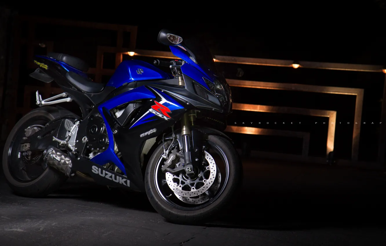 Suzuki GSX-r600 Blue