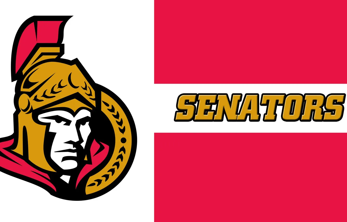 Photo wallpaper team, hockey, NHL, Ottawa Senators
