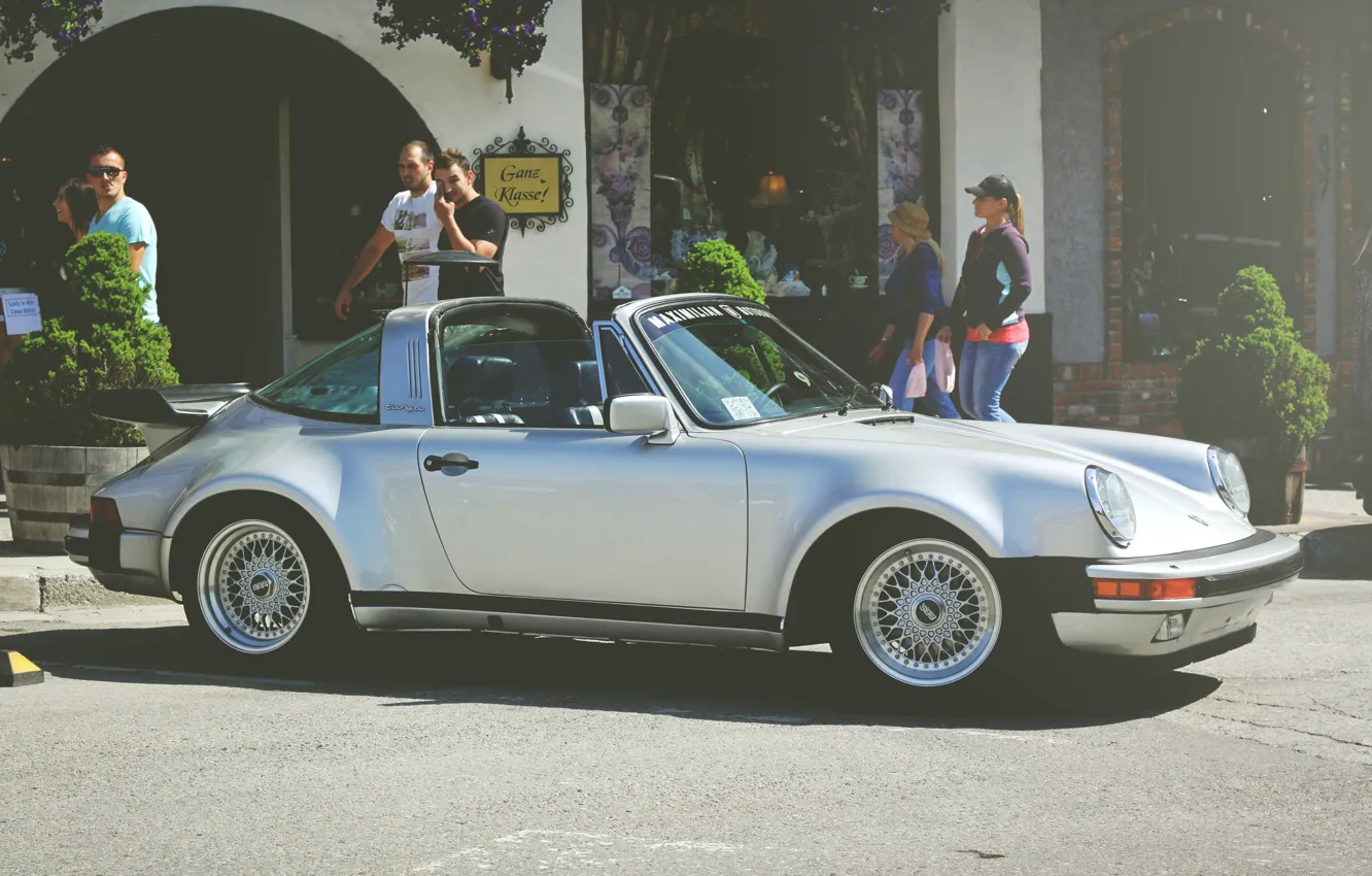 Photo wallpaper 911, Porsche, Cabrio