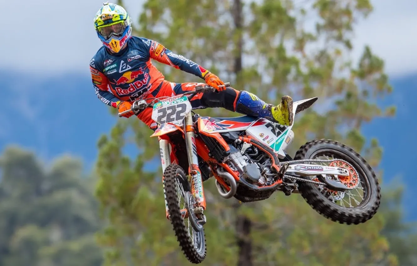 Photo wallpaper jump, race, motocross, Motorsport, ENDURO