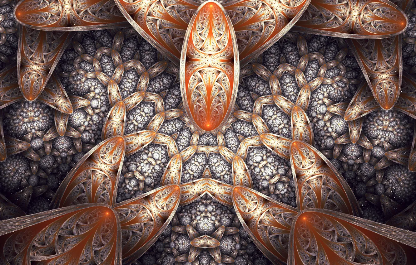 Photo wallpaper pattern, fractal, tatasz