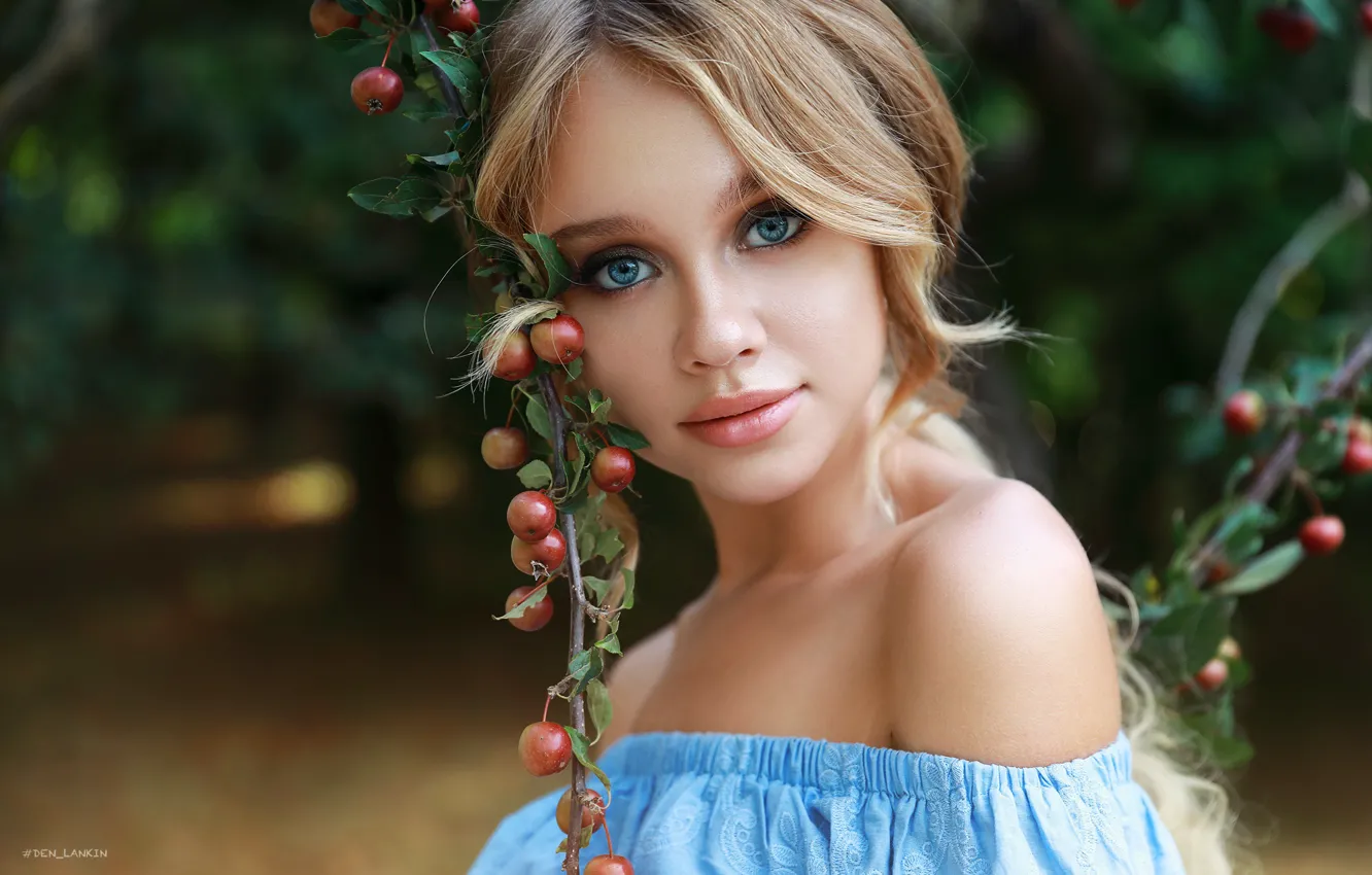 Photo wallpaper girl, Denis Lankin, Polina Mihaylovskaya