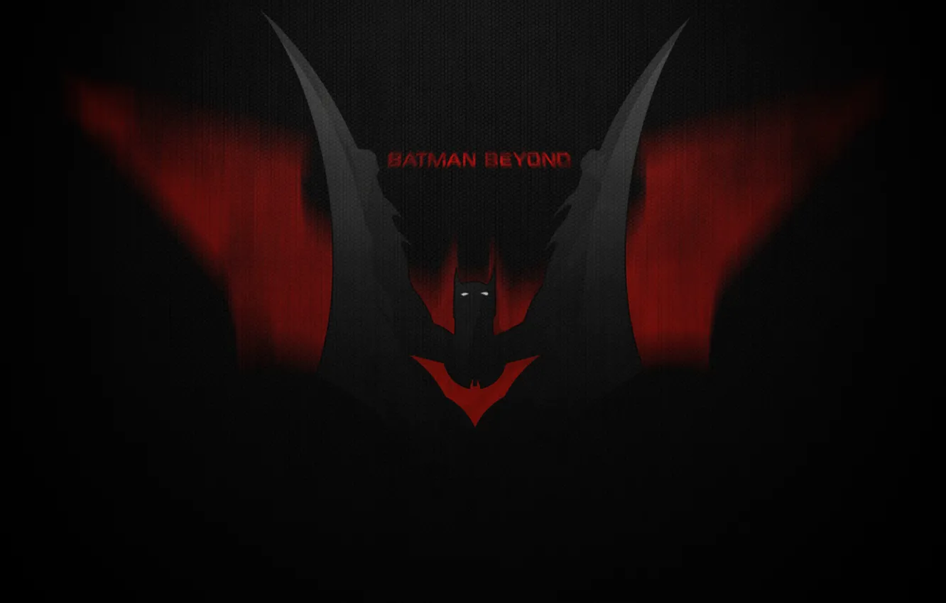 Photo wallpaper Batman, Logo, Beyond, Batman Beyond