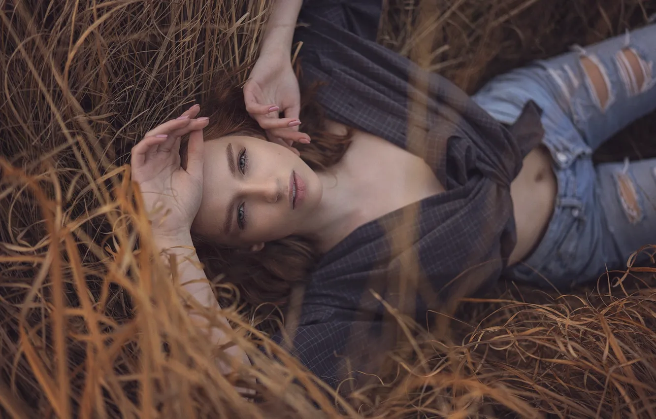 Photo wallpaper look, girl, model, Amanda, Nata, Robert "finus", Robert Wypiór