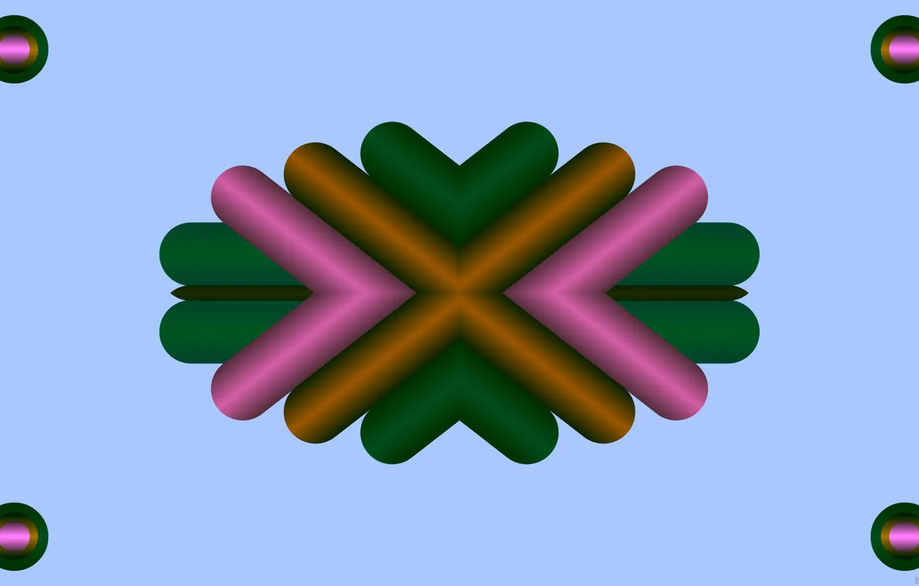 Photo wallpaper color, gradient, figure