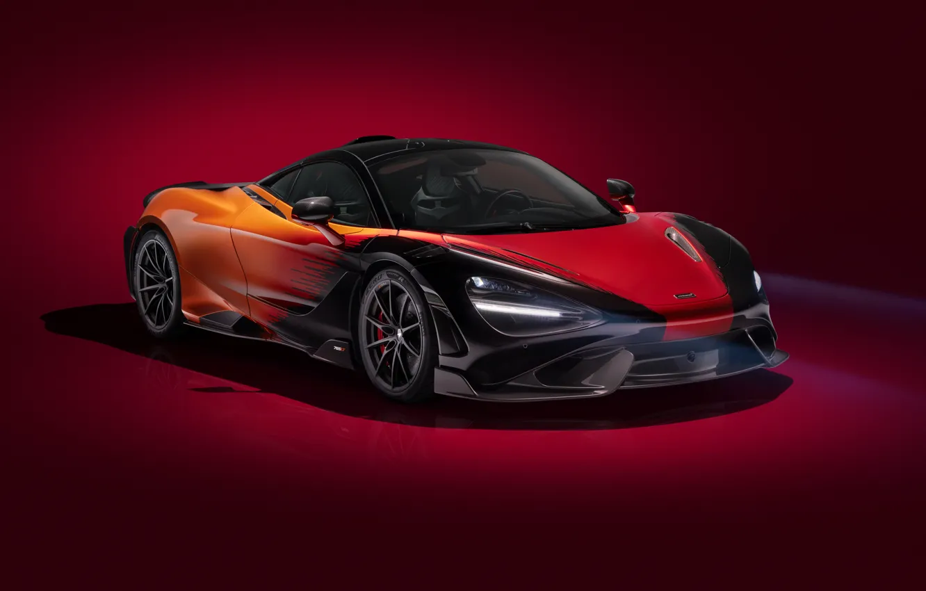 Photo wallpaper background, McLaren, MSO, 2020, 765LT, Strata