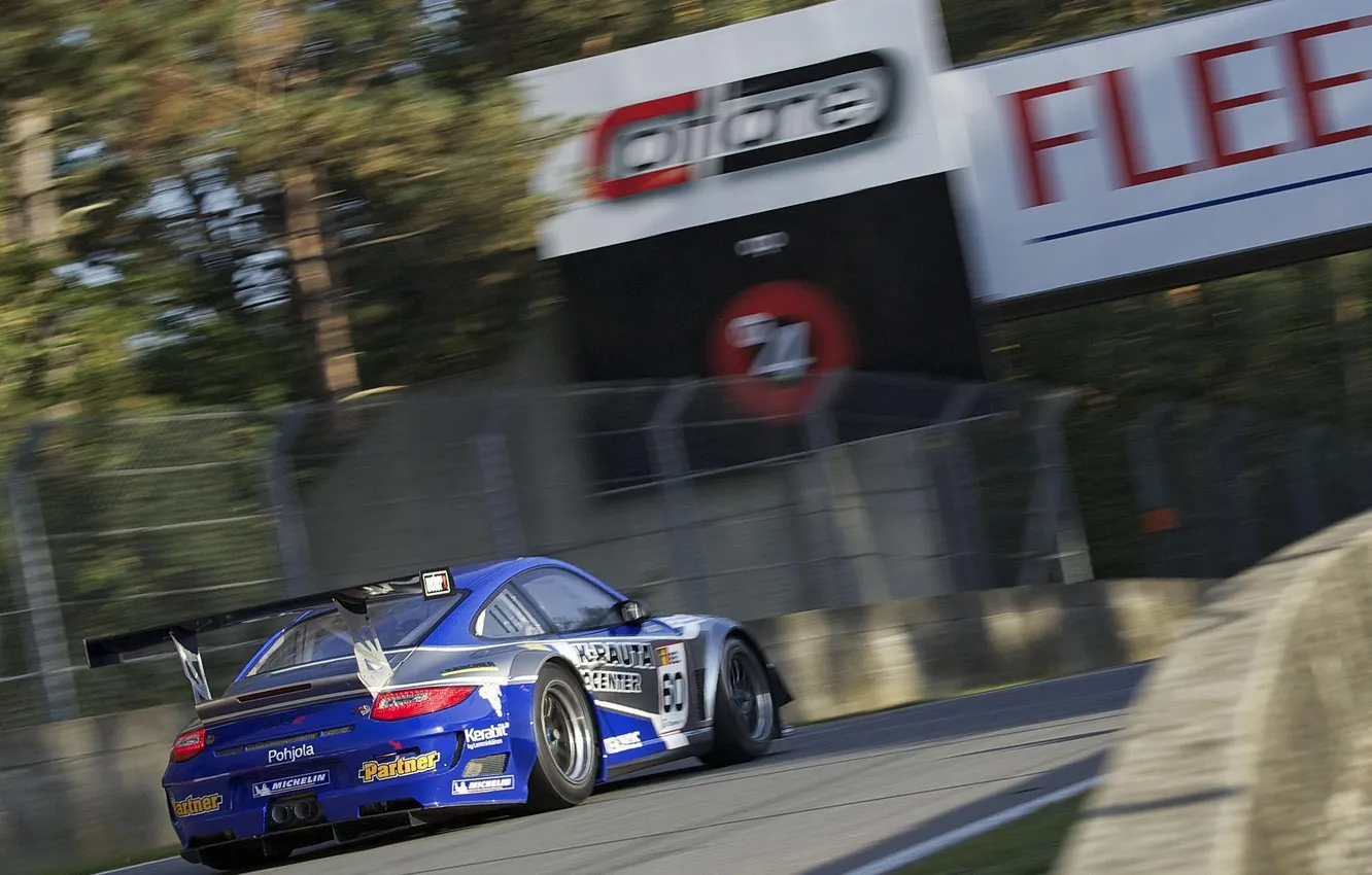Photo wallpaper Zolder-#61, Porsche 911 GT3R, Prospeed