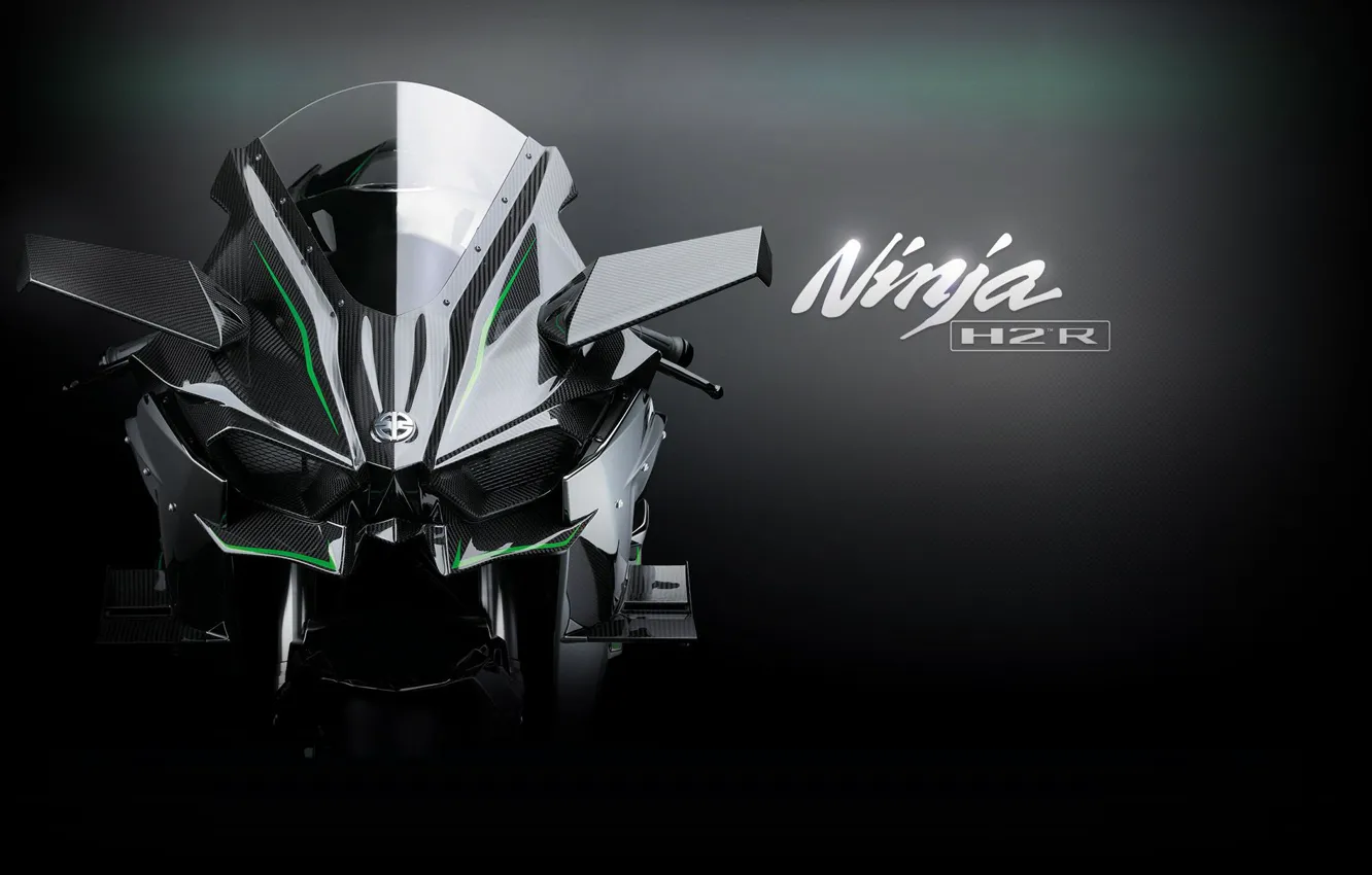Photo wallpaper Japan, Kawasaki, ninja, H2R