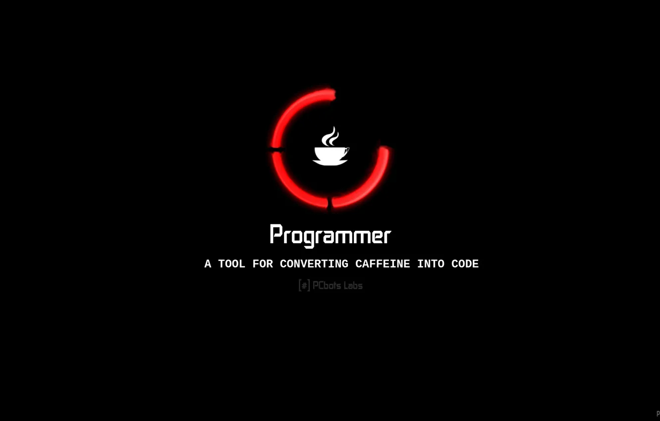 Photo wallpaper Java, Programmer, Coder, By PCbots