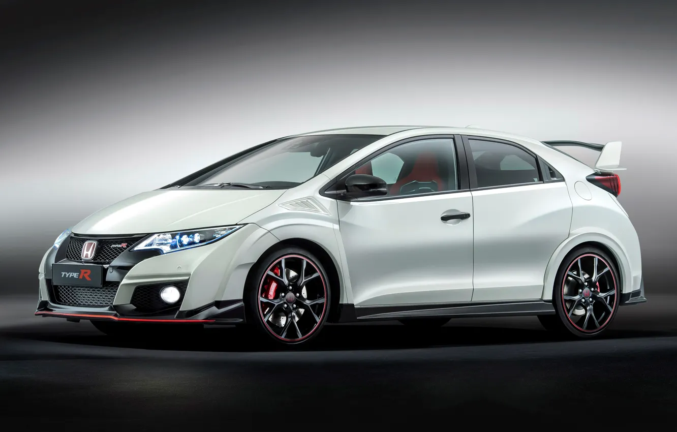 Photo wallpaper Honda, Honda, Civic, civici, Type R, 2015