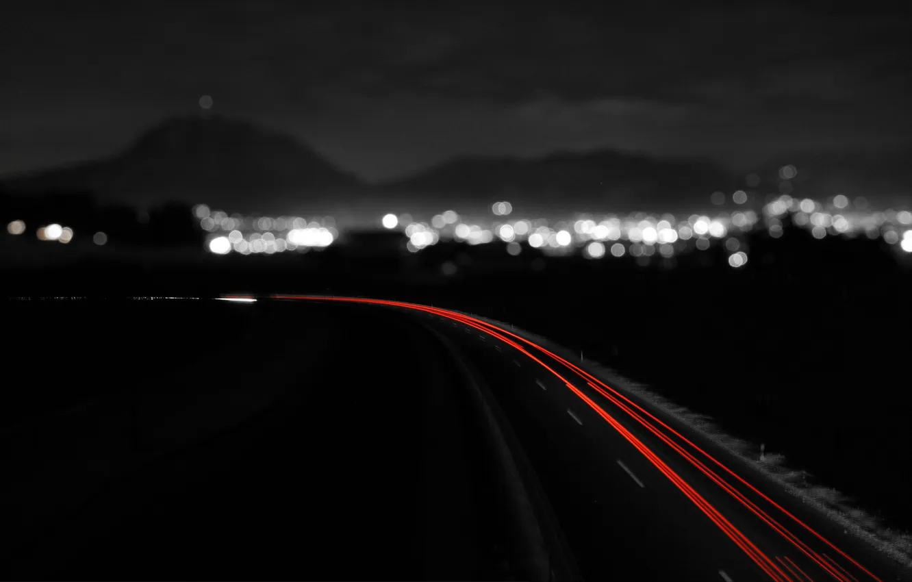 Photo wallpaper road, Bayern