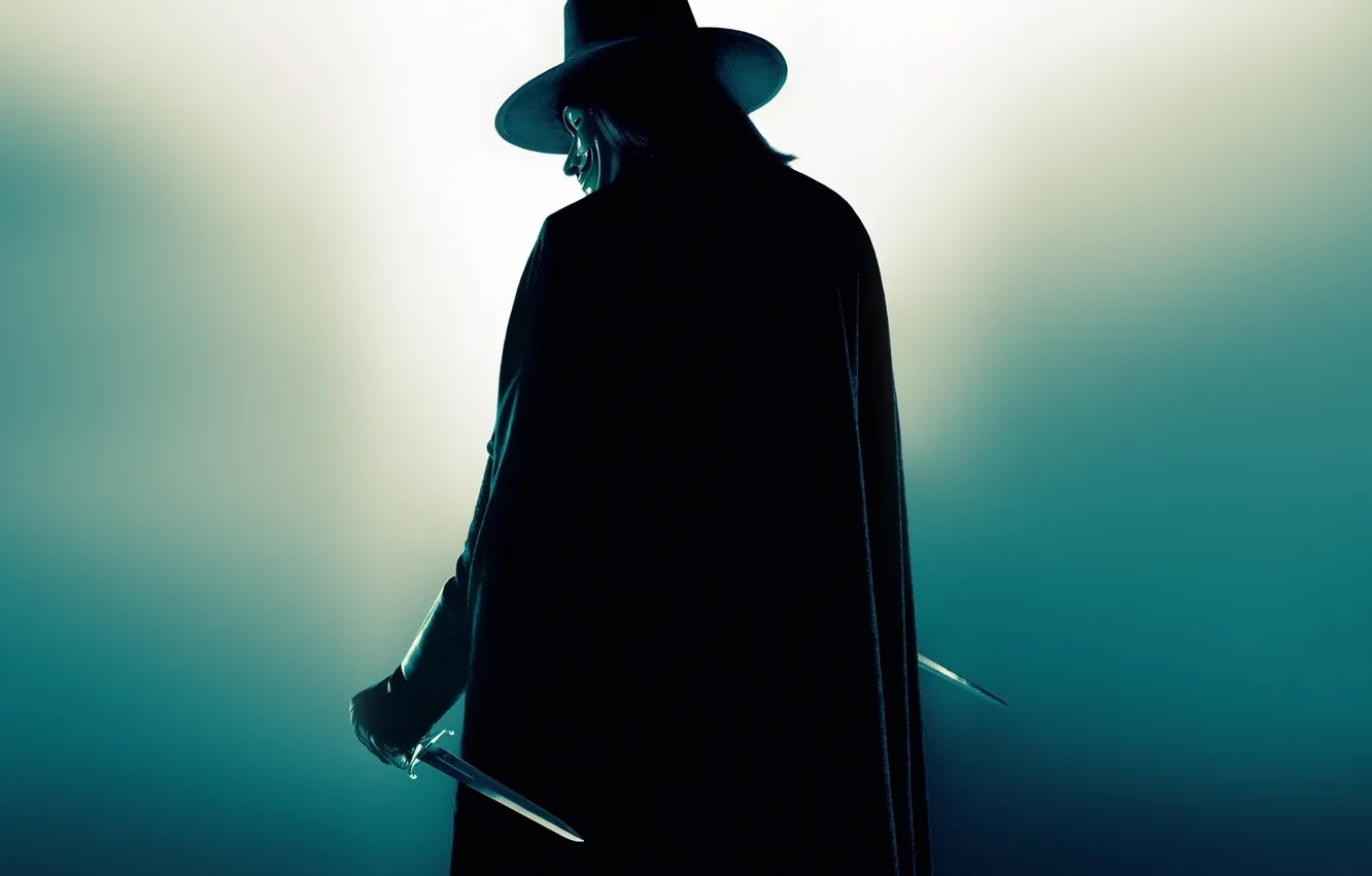 Photo wallpaper the film, vendetta, characters, so, «V»