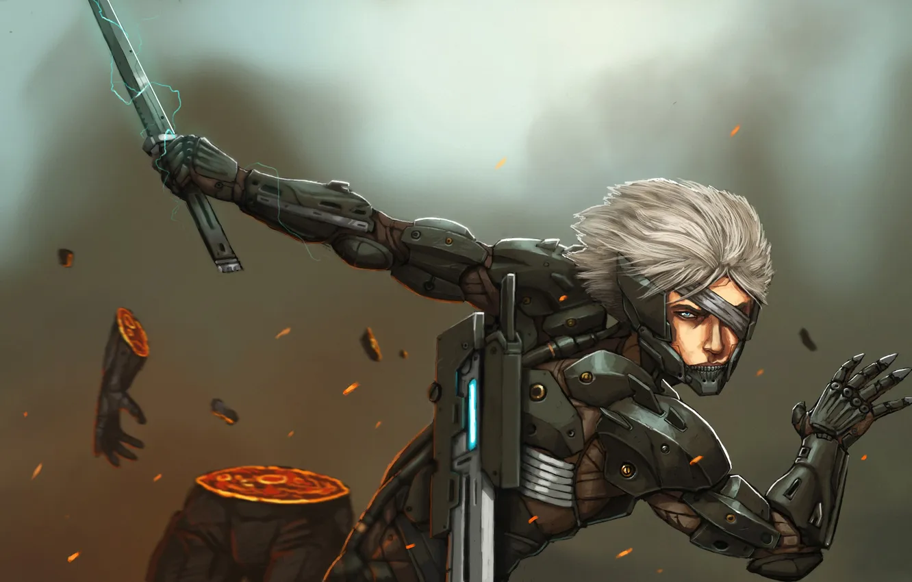 Photo wallpaper raiden, Metal Gear Rising: Revengeance, HF Blade