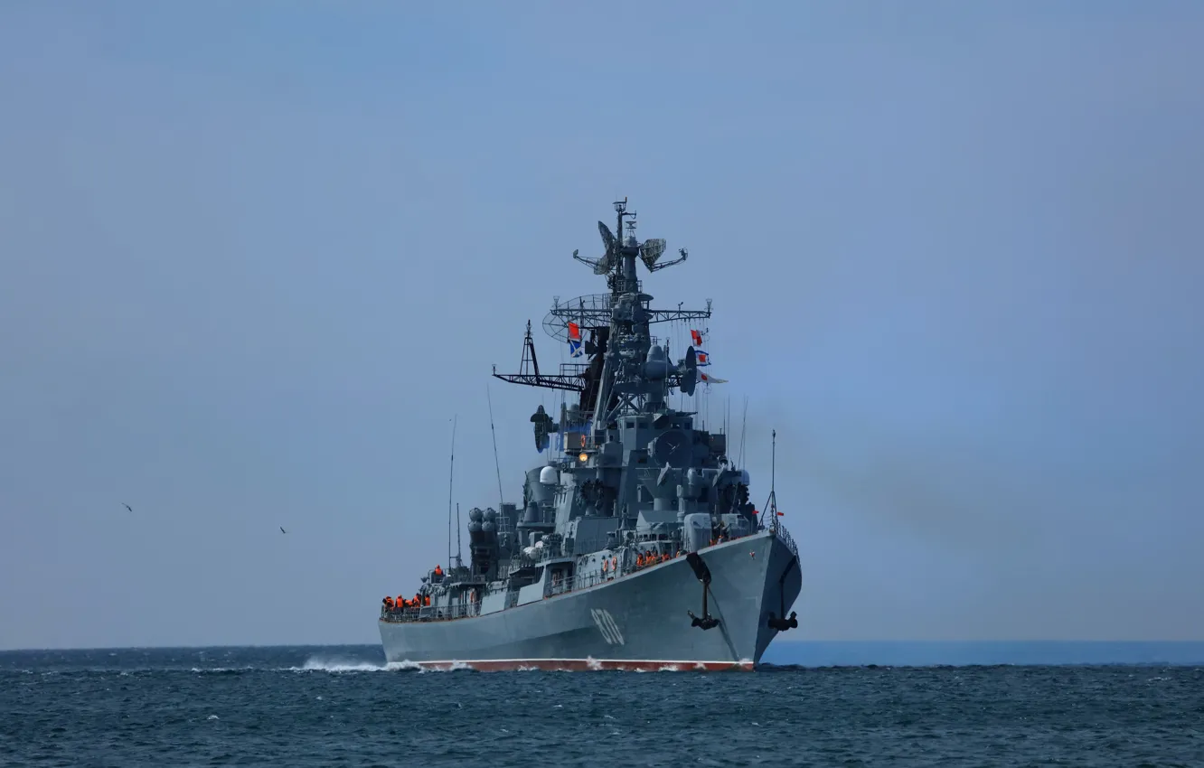 Photo wallpaper ship, Quick-witted, guard, project 61
