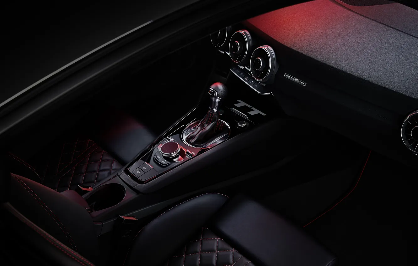 Photo wallpaper salon, quattro, S-Line, Audi TT, 2019, 45 TFSI, Quantum Gray Edition