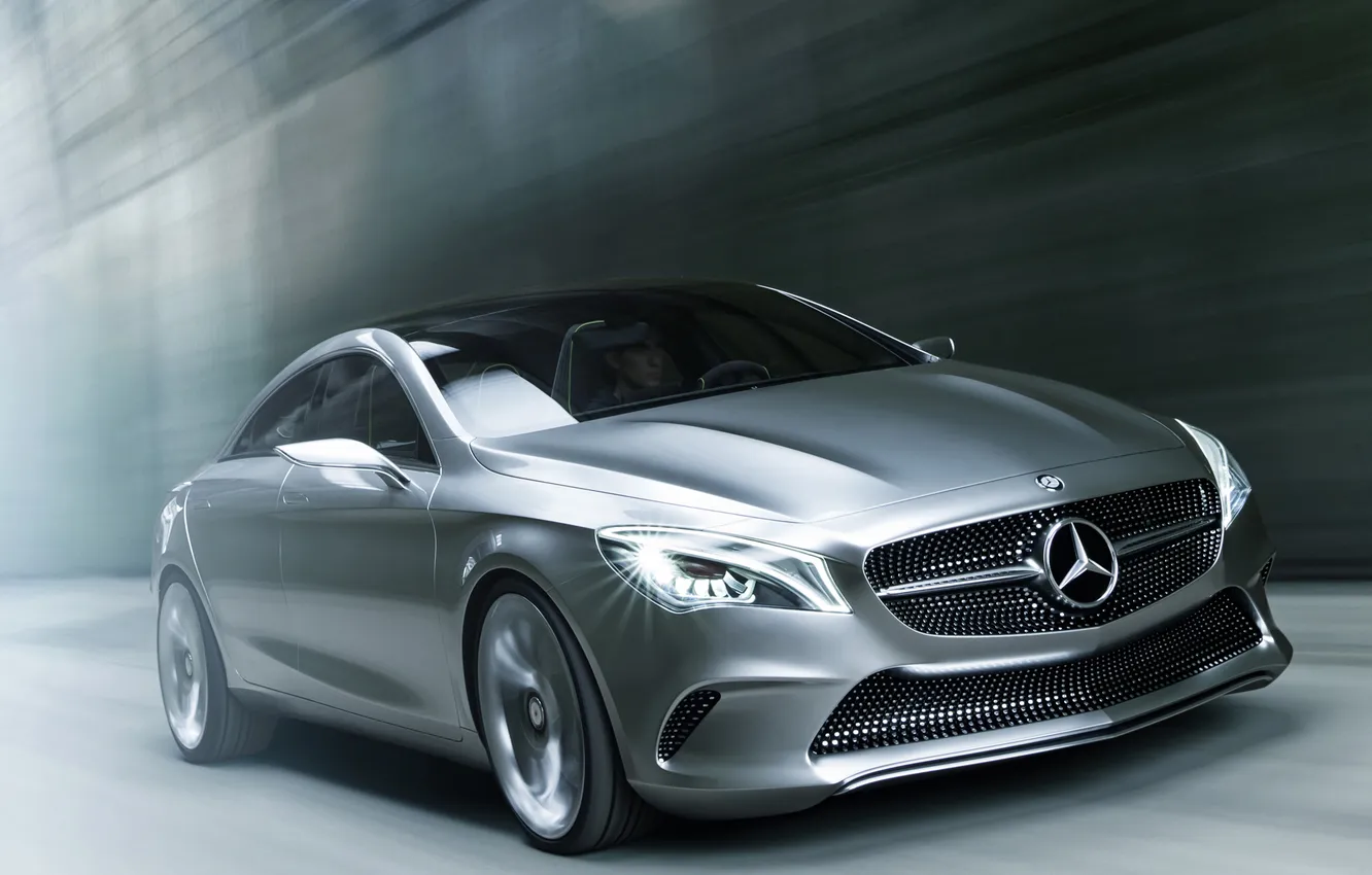 Photo wallpaper Concept, background, Mercedes-Benz, Mercedes, the concept, the front, Style Coupe, Stail coupe