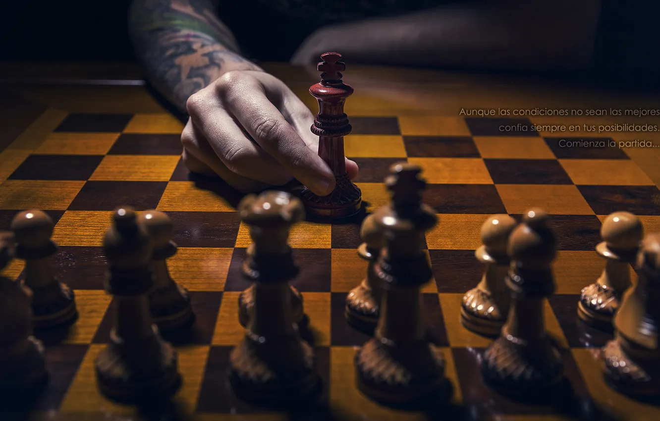 Photo wallpaper background, sport, chess