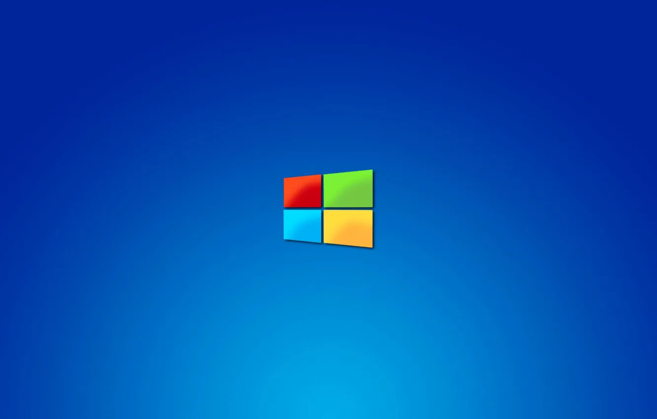 Photo wallpaper computer, color, texture, logo, emblem, windows, operating system