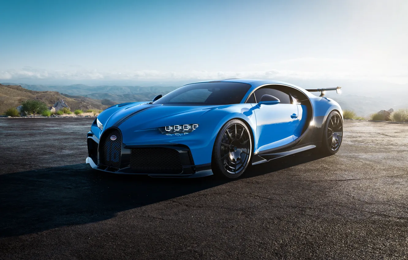 Photo wallpaper Bugatti, hypercar, Chiron, 2020, Pur Sport