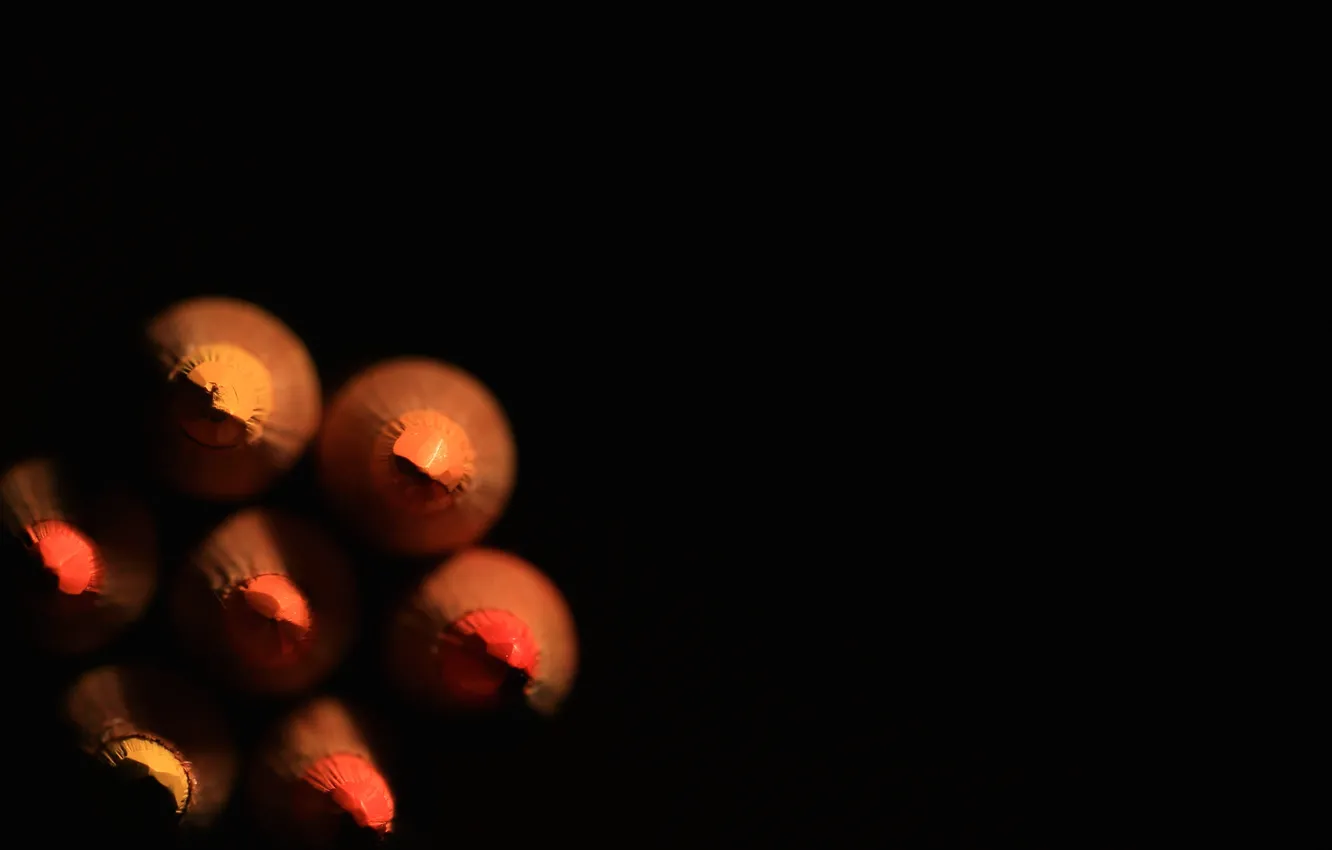 Photo wallpaper background, pencils, drawing, stylus