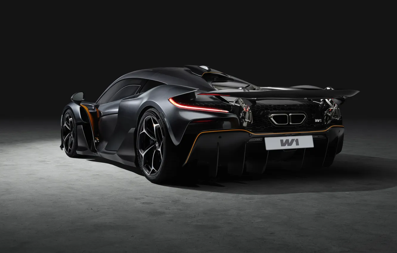 Photo wallpaper McLaren, Rear, Hypecar, McLaren W1